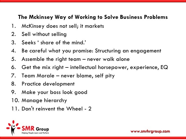 Mckinsey Way Pdf